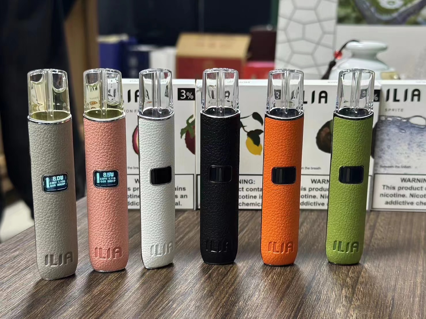 【輕奢質感】ILIA皮革主機 | 兼容一代煙彈 · 6種時尚配色 · 台灣現貨:圖片 2