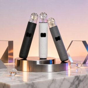 TUTX皮革主機|一代通用煙桿、液晶顯示、3色可選、超長續航